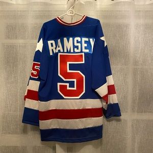1980 Ramsey Olympic Miracle USA Hockey Jersey